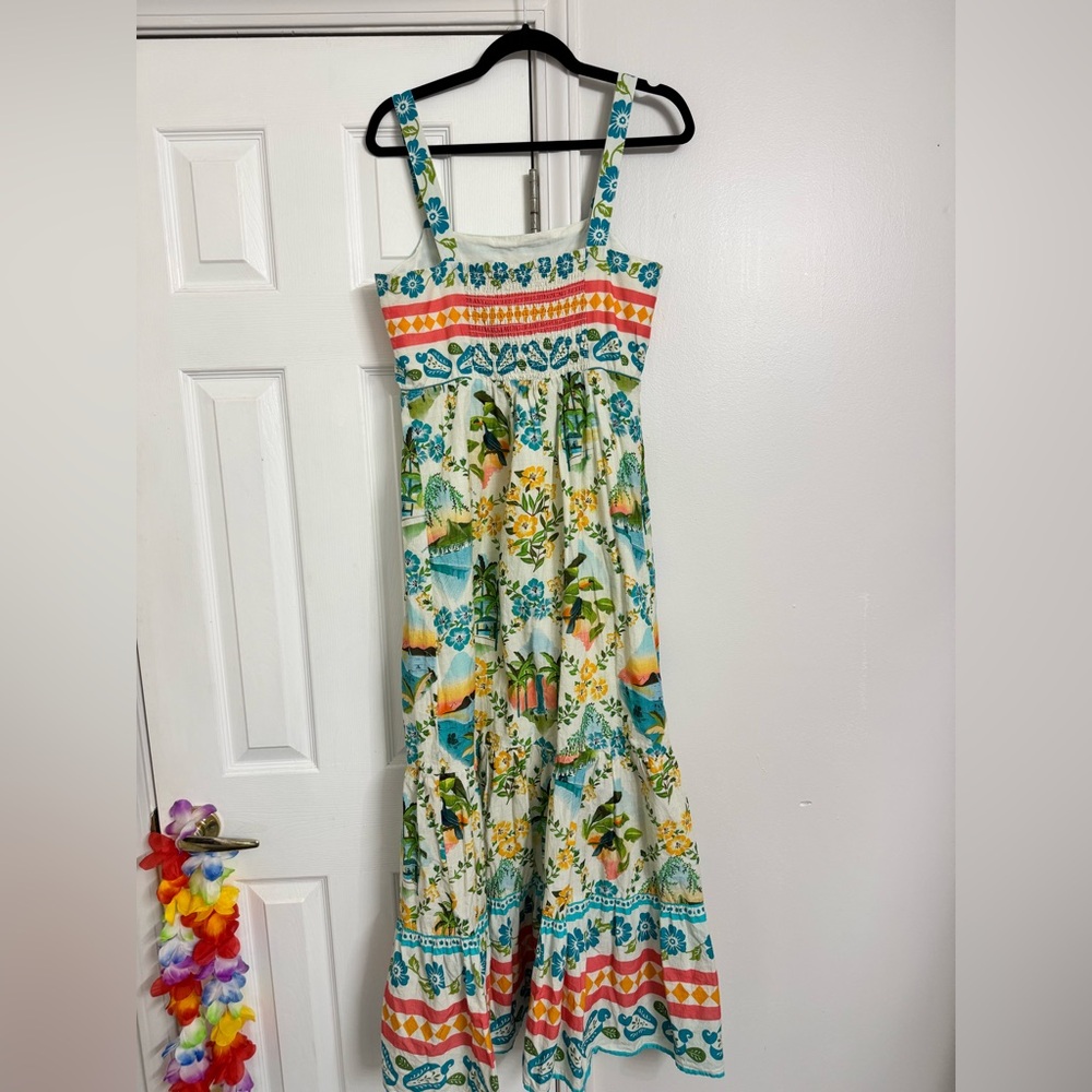 FARM Rio Multicolor Floral Maxi Dress - Picture 7 of 8